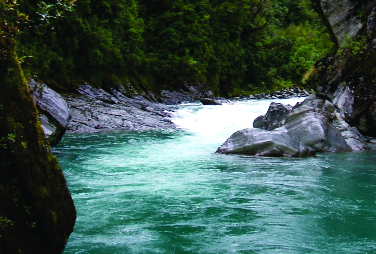 Arahura River West Coast New Zealand